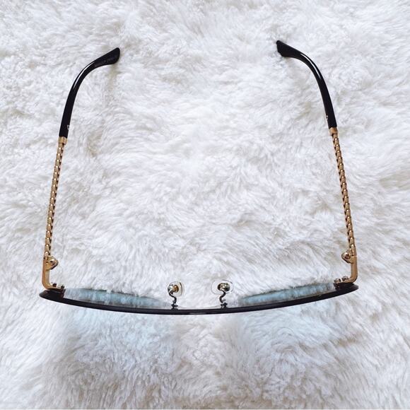 Jasmine Clear Blue Sleek Single-Lens Sunglasses - Picture 4 of 11